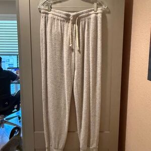 LNA Light Grey Pants Size L